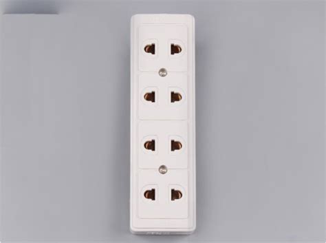 four gang electrical outlet